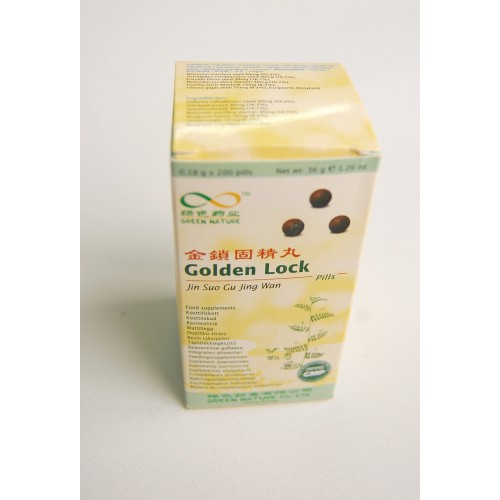 JIN SUO GU JING WAN/GOLDEN LOCK PILLS (180mg*200)