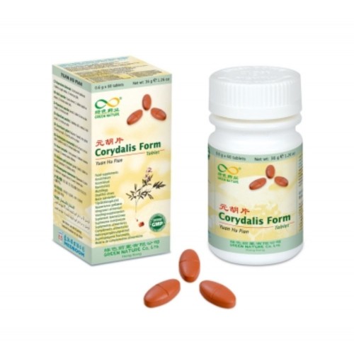 YUAN HU PIAN/CORYDALIS FORM (600mg*60)