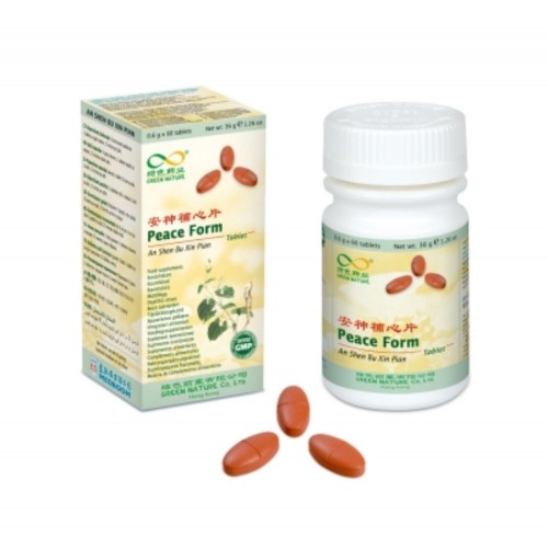 AN SHEN BU XIN PIAN/PEACE FORM (600mg*60)