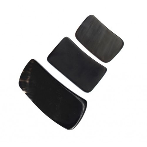 Kit of 3 Gua Sha in buffalo horn